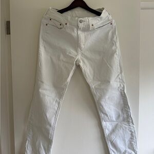 Levi's Men's Slim White Jeans